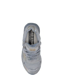 Golden Goose Running Dad New Net And Suede Upper Nabuk Star And Heel Suede Star