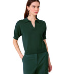 Max Mara Weekend Albero Green Polo Shirt