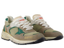 Golden Goose Running Dad New Nylon And Leather Upper Suede Toe And Spur Leather Star And Heel