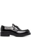 Prada Brushed Leather Loafers