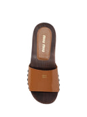 Miu Miu Patent Leather Clogs