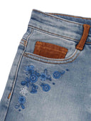 Ermanno Scervino Kids Shorts 5 Tasche Con Ricam