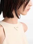 Prada Bow Detailing Short Dress
