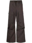 Parosh Straight Leg Cargo Trousers
