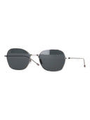 Thom Browne Rectangular Sunglasses In Titanium