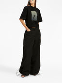 Pantaloni da paracadute a vita alta Palm Angels Palm Angels