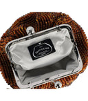 Max Mara Weekend Pasticcino Eschimo Small Brown Clutch