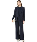 Max Mar Weekend Lamine Blue Einreihiger Blazer