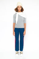 La Rose La Rose Maglia 3/4 Cashmere Grigio Chiaro