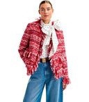 سترة Essentiel Antwerp Iskara Red Jacket