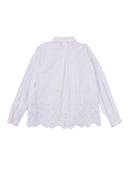 Ermanno Scervino Kids Camicia Aperta Sangallo P