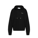 Benvit Off White Hood-tröja med logotyp