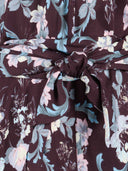 Forte Forte Abito M/L Jaquard Fluido Stampa "Peonia My Love"