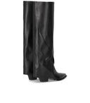 Elena Iachi Black Gaiter Boot