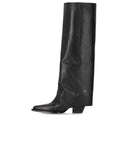 Elena Iachi Black Gaiter Boot