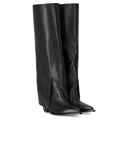Elena Iachi Black Gaiter Boot
