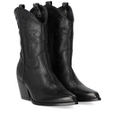 Elena Iachi Black Texan Boot