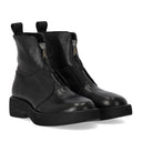 Elena Iachi Black Zipped Beving Boot