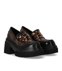 Elena Iachi Ruth Bronze Loafer