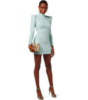 Elisabetta Franchi Acqua Dress With Sequins