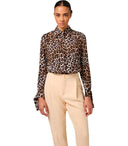 Elisabetta Franchi Animal Print Shirt