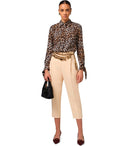 Elisabetta Franchi Animal Print Shirt