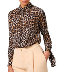 Elisabetta Franchi Animal Print Shirt