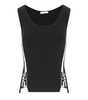 Elisabetta franchi negro y mantequilla