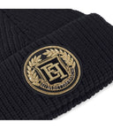 Czarna czapka Elisabetta franci