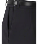 Elisabetta Franchi Black Belted Shorts