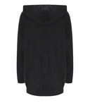 Elisabetta franchi negro/ sudadera con capucha de mantequilla