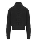 Elisabetta Franchi Black Butter Turtleneck Jumper