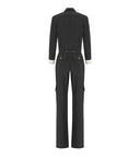 Elisabetta Franchi Black Cargo Jumpsuit