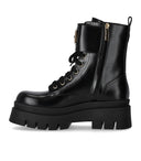 Elisabetta Franchi Black Combat Boot