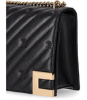 Elisabetta franchi zwarte crossbody tas