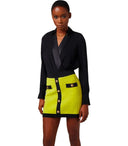 Elisabetta Franchi Black Crossed Bodysuit Shirt