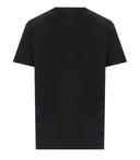 Elisabetta Franchi Black Jersey T Shirt With Logo