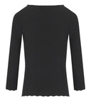 Elisabetta Franchi Black Jumper With Necklace