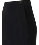 Elisabetta Franchi Black Long Skirt