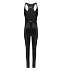 Elisabetta franchi zwarte Lycra jumpsuit