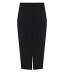 Elisabetta Franchi Black Midi Skirt