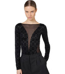 Corpi di monogramma nero di Elisabetta Franchi