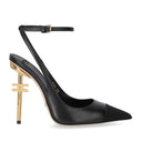 Elisabetta Franchi Black Slingback Pump