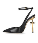 Elisabetta Franchi Black Slingback Pump