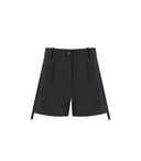 Elisabetta franchi pantalones cortos de fumar negros