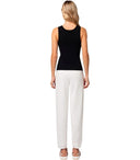 Elisabetta Franchi Black Top With Logo