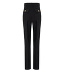 Elisabetta franchi zwarte broek met riem