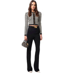 Elisabetta franchi zwarte broek met riem