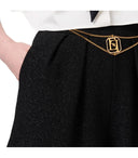 Pantaloncini tweed neri di Elisabetta Franchi