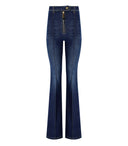 Jeans Blu Flare Elisabetta Franchi